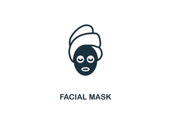 Facial Mask Icon: A Versatile Design Asset for Web and Visual Projects