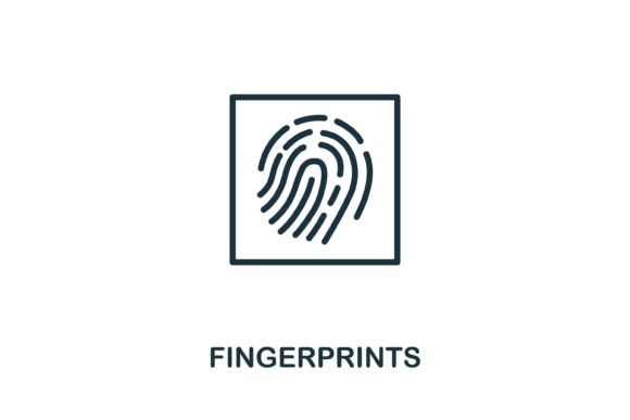 Fingerprints Icon: A Versatile Design Element for Creatives