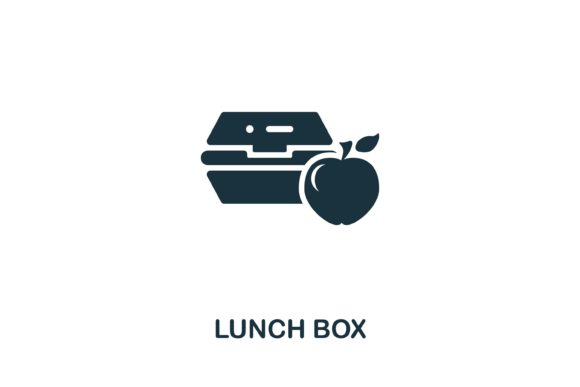 Lunch Box Icon: A Versatile Design Asset for Web and Packaging Projects