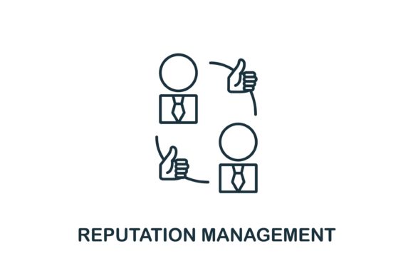 Reputation Management Icon: A Versatile Design Element for Modern Visual Communication