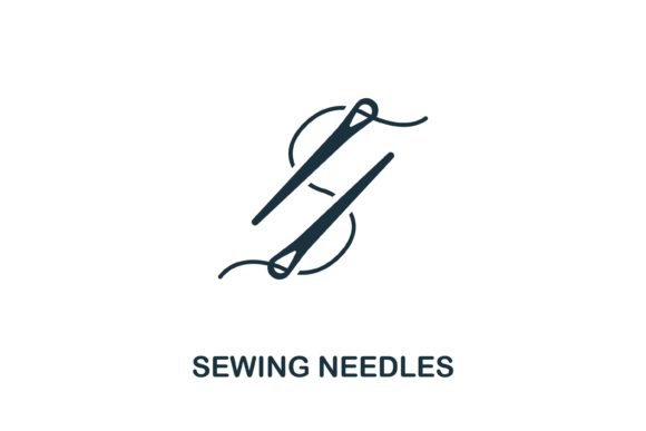 Sewing Needles Icon: Creative Design Inspiration