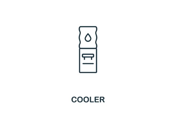 Strategic Use of the Cooler Icon from Office Tools Collection in Modern Design