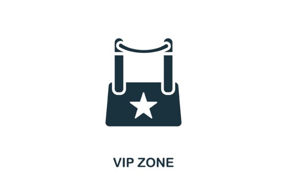Vip Zone Icon: Enhancing Design with Style and Clarity